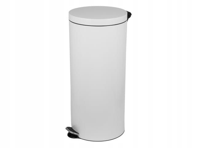 Kosz pedałowy cichy domyk 30L metalowy biały Alda Soft Close Freedom Fresh