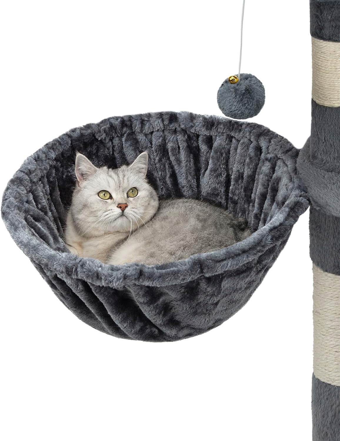 Lionto Legowisko dla kota mocowane do drapaka Leżak Ø40cm