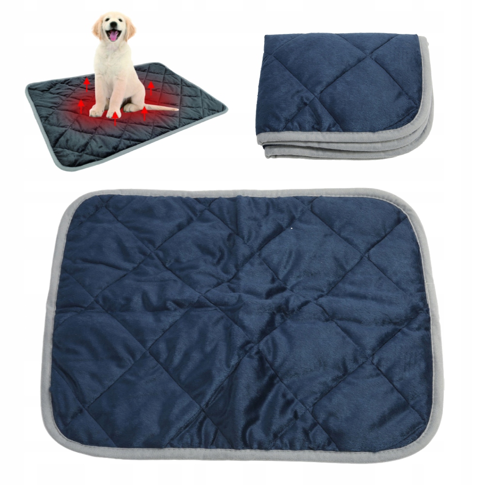Levně Termoizolační Podložka Pro Psa Kočku 88x58 CM Pelíšek Teplé Topení