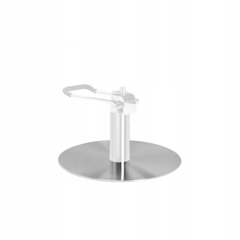 Podstavec pro kadeřnické křeslo kulatý inox L010