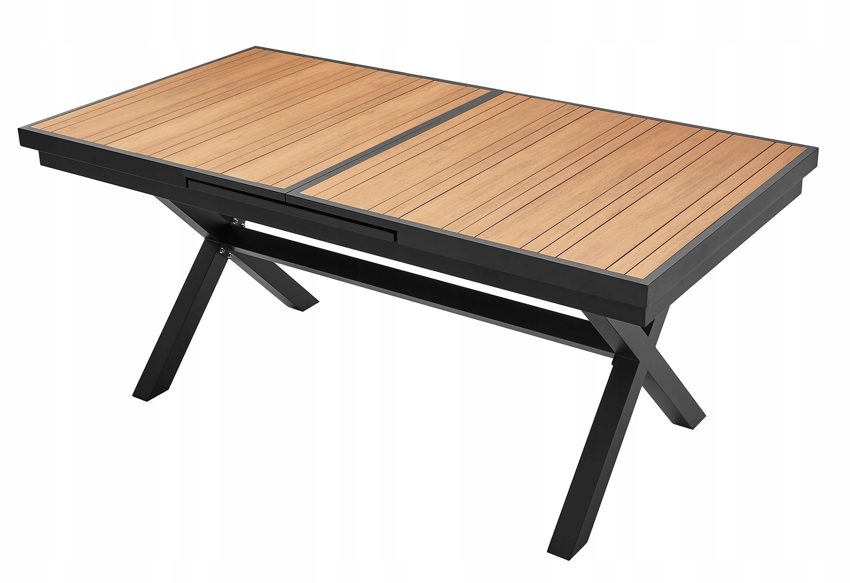 Stół jadalniany w stylu loft z funkcją powiększania – 180/240 cm