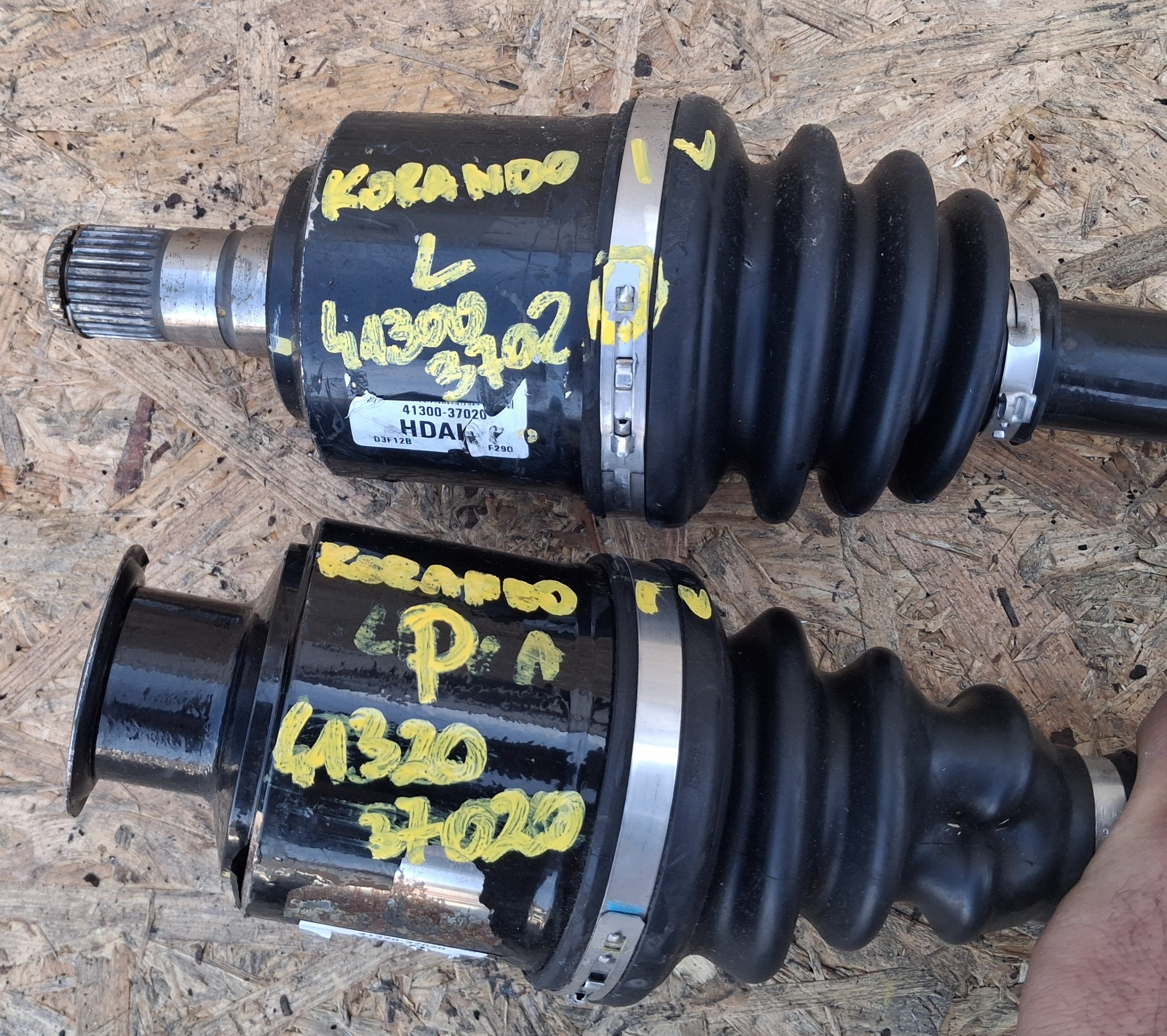 semi-axis left front SSANGYONG KORANDO IV 1.6 E-XDI 4130037020