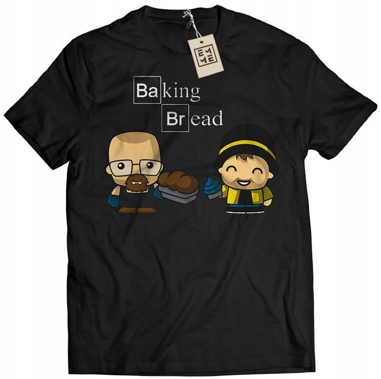 

Koszulka Męska Tshirt Breaking Bad Heisenberg L