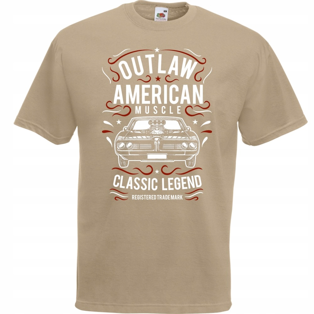 

Koszulka samochód auto oldschool legenda XL khaki