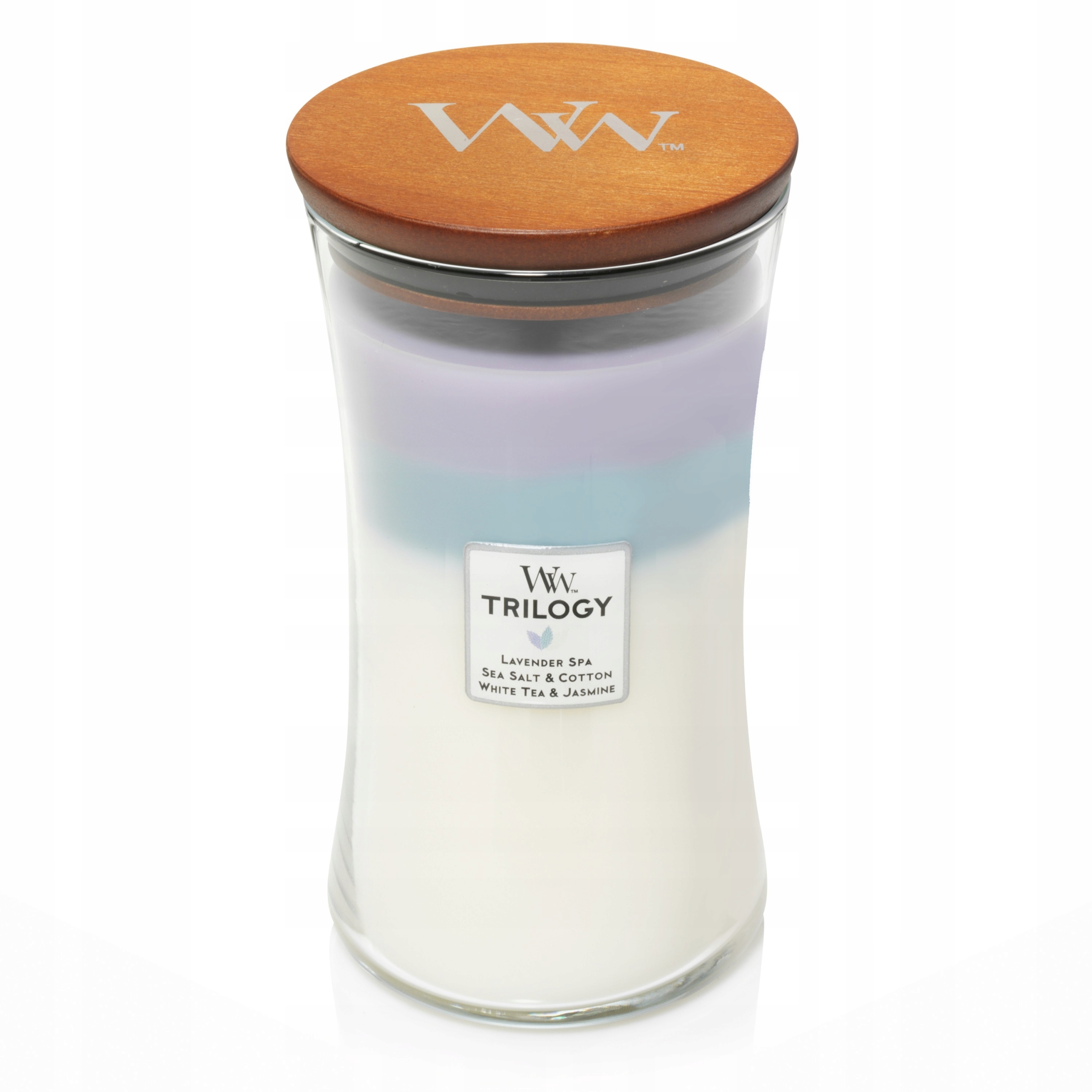 

WoodWick Trilogy Calming Retreat świeca duża