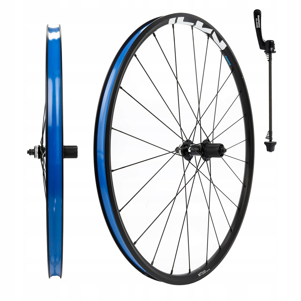 Zadní kolo na kolo Shimano WH-MT500, 29", 622 x 24C, rychloupínák (qr), Mtb, Center Lock