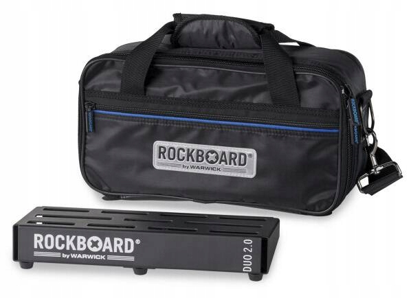 ROCKBOARD DUO 2.0 31.8 X 14.2 CM + GIG BAG PEDALBOARD NA EFEKTY Z POKROWCEM