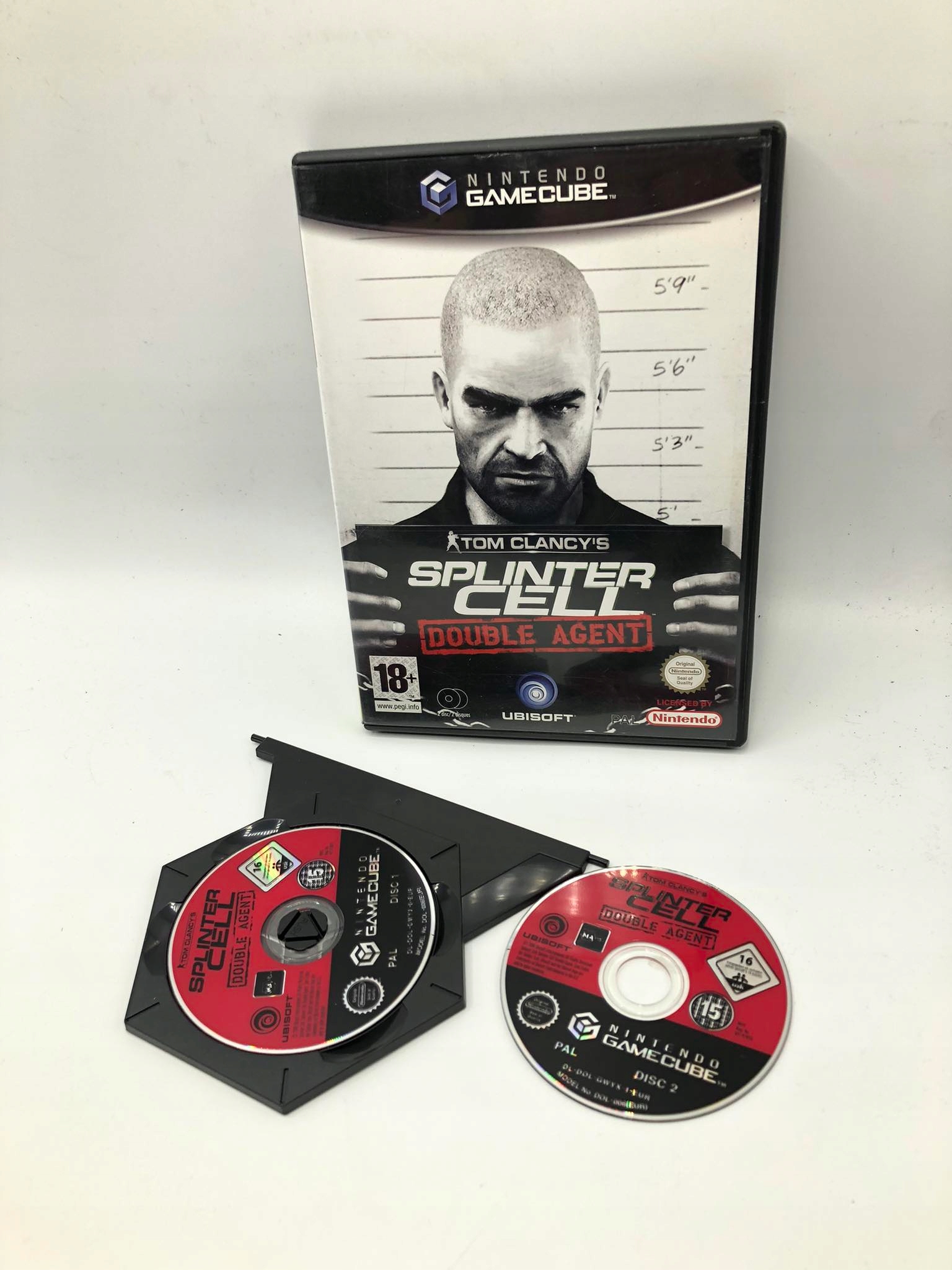 TOM CLANCY'S SPLINTER CELL DOUBLE AGENT Nintendo GameCube