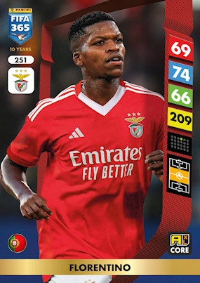 2025 Panini Adrenalyn XL Fifa 365 251 Florentino Luís
