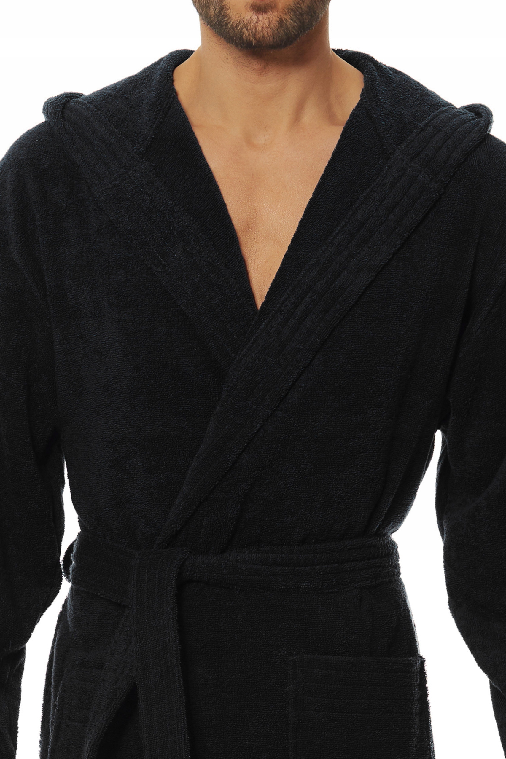 Szlafrok męski L&L 2104 LONG, długi rozmiar L Rozmiar L