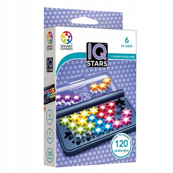 SMART GAMES Gra logiczna IQ Stars IUVI PL 6+