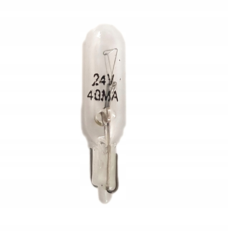 

Żarówka 24V 40mA 0,04A 1W T5 5mm