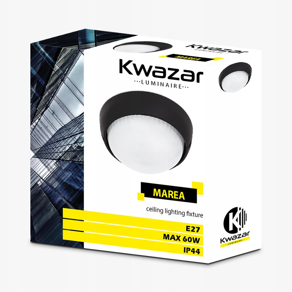 PLAFON LED E27 LAMPA OGRODOWA SUFITOWA ZEWNĘTRZNA Liczba punktów światła 1