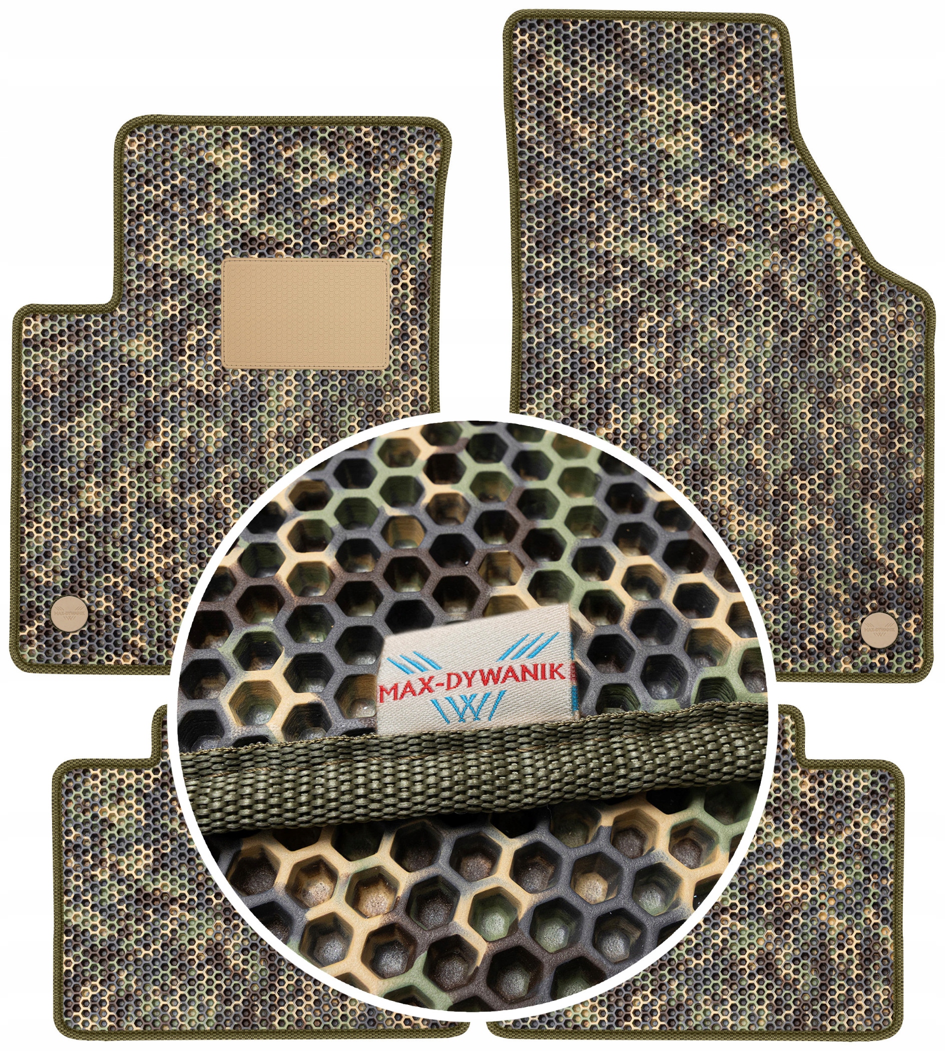 Jeep Cherokee V Kl 2013 Gumové rohože do auta Eva Moro