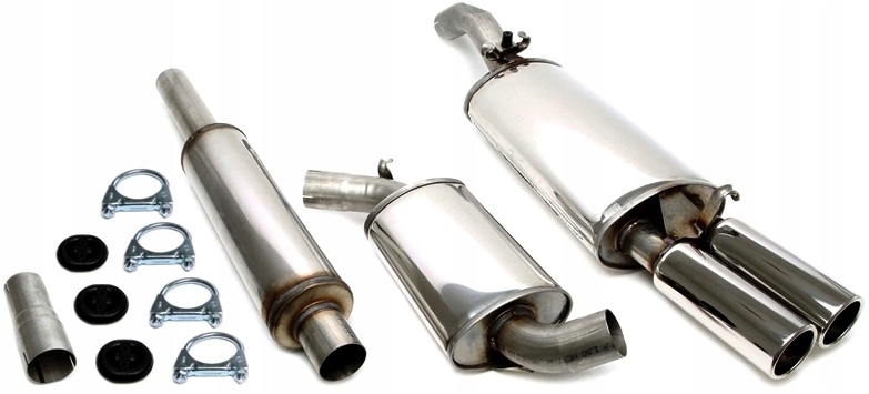 02VW026-8 - VW GOLF MK2 16V спортивная выхлопная система CATBACK