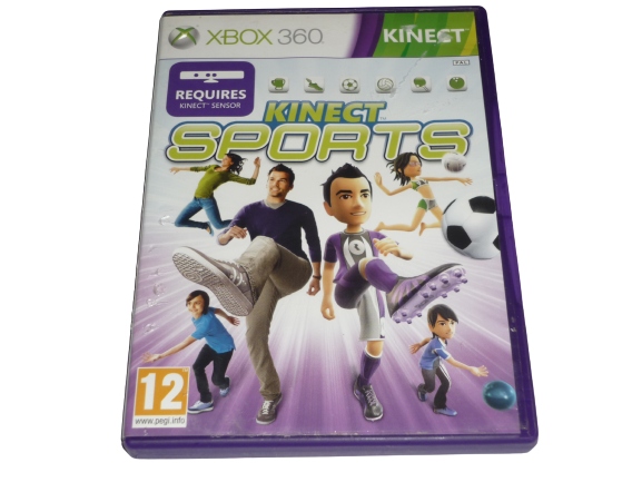 XBOX 360 KINECT SPORTS PO POLSKU PL X360