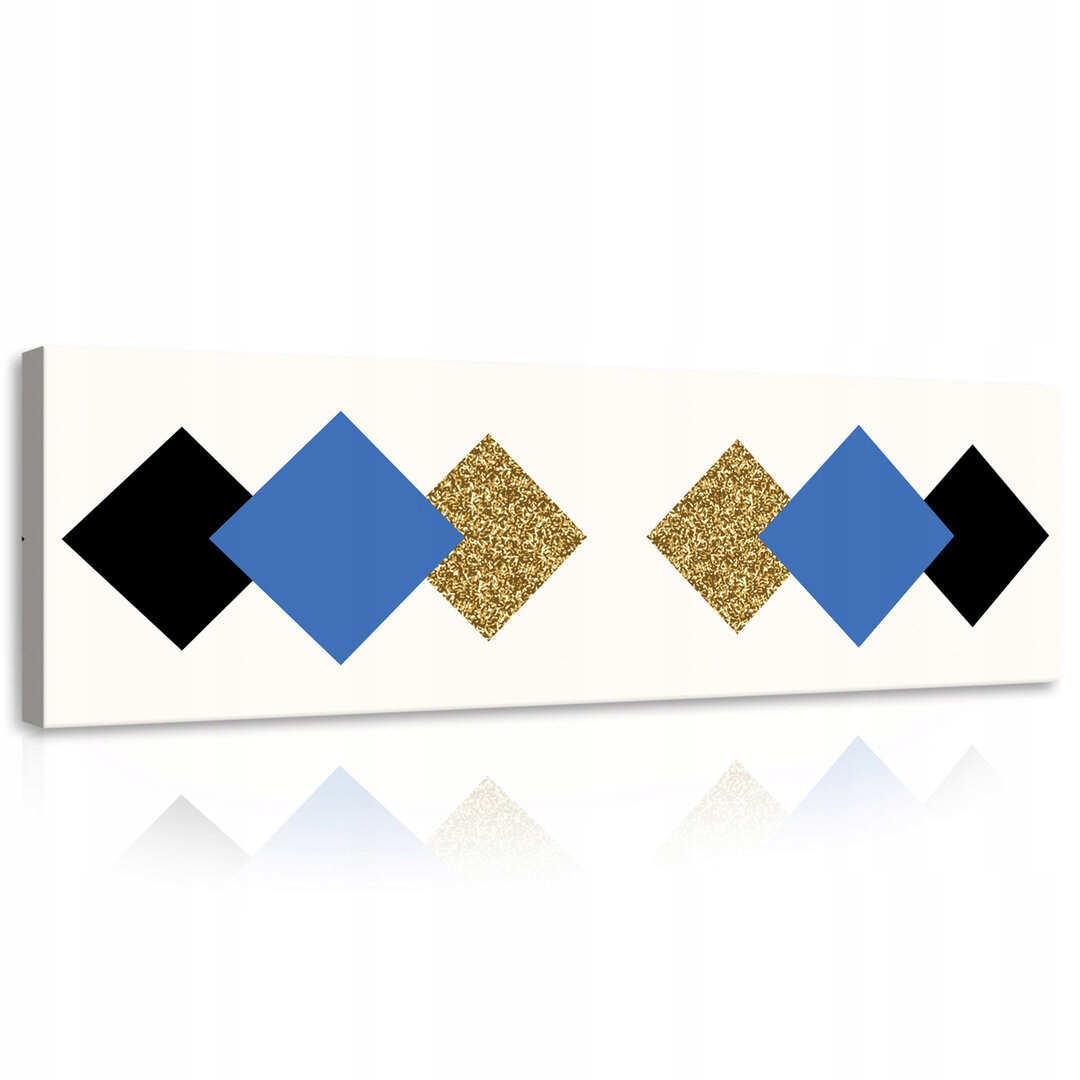 Obraz 145x45 Geometrie kosočtverce abstrakce moderní minimalismus grafika