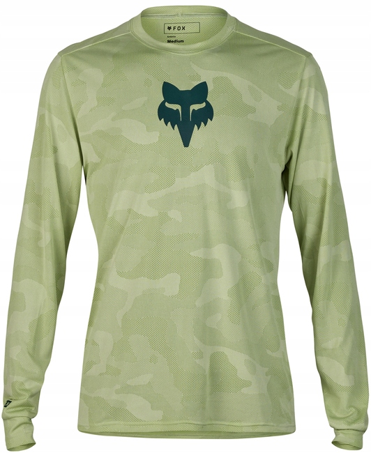 Cyklistické tričko Fox Ranger Tru Dri Ls Jersey vel. M Cactus