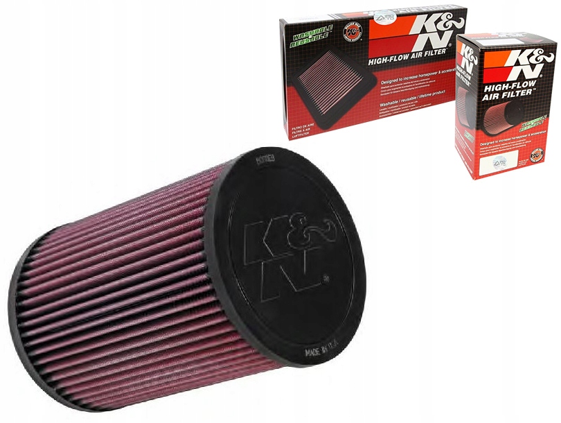 E-2991 - СПОРТИВНЫЙ ВОЗДУШНЫЙ ФИЛЬТР ВЫС.: 219ММ ДИАМ. Зов: 148