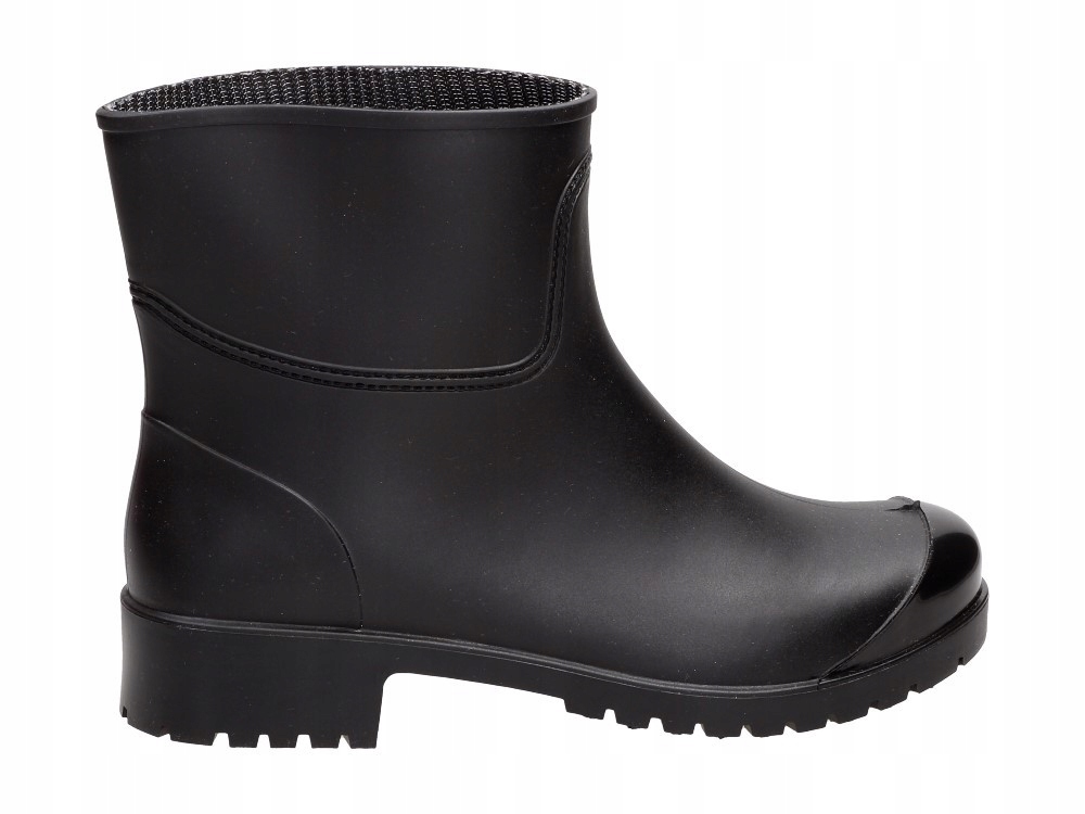 SOLIDNE I ZGRABNE CZARNE KALOSZE DAMSKIE roz.41 Płeć kobieta