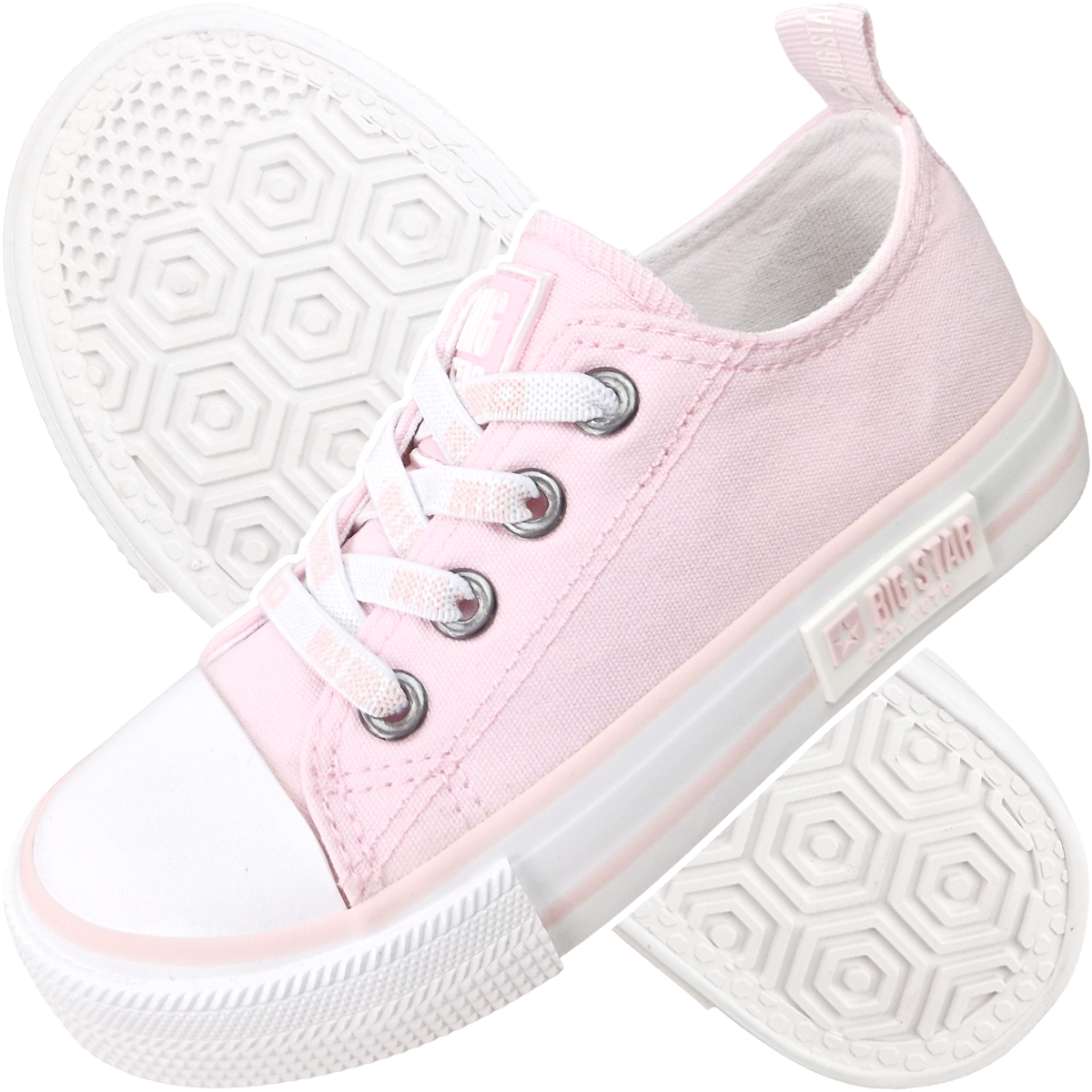 

trampki dziecięce różowe buty Big Star KK374072 25