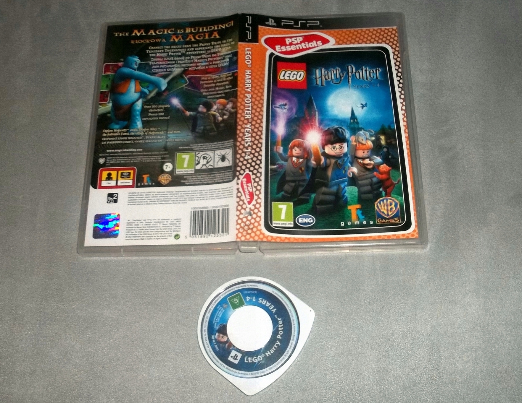 LEGO HARRY POTTER YEARS 1-4 PSP jak BATMAN INDIANA JONES STAR WARS