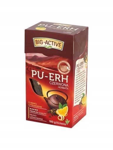 Levně Big-Active Čaj s citronovou příchutí, listový