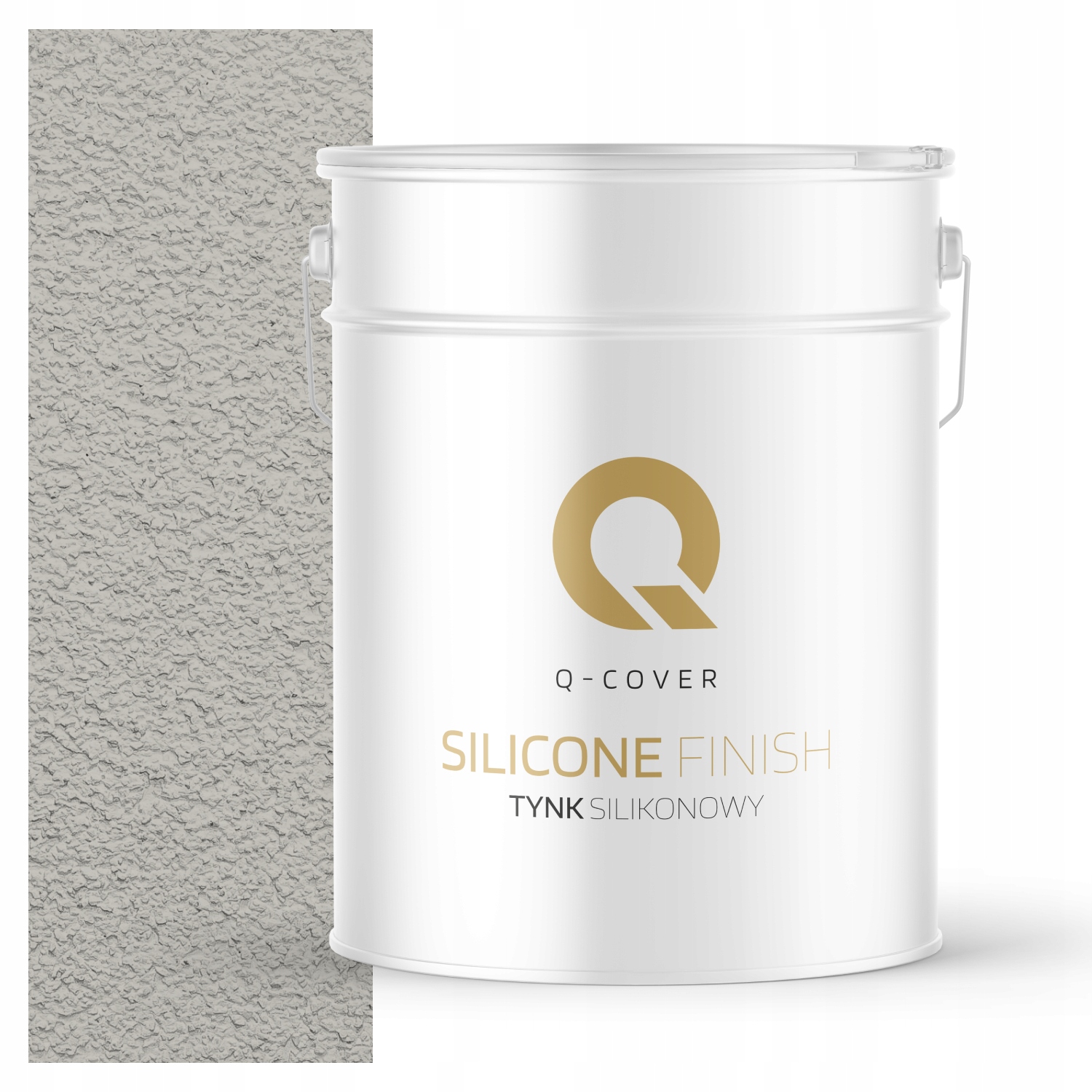 Silikonová Fasádní Omítka Šedá Popelavá F292 15KG Granulace 2.0mm