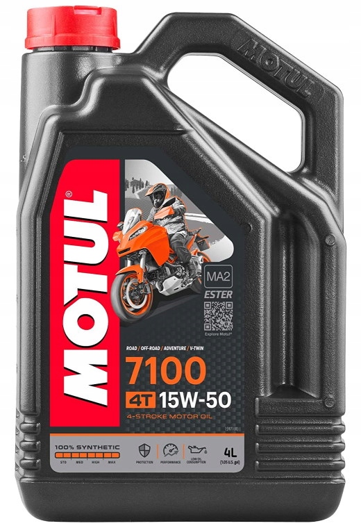 

Motul 7100 4T Ester 15W50 MA2 4L