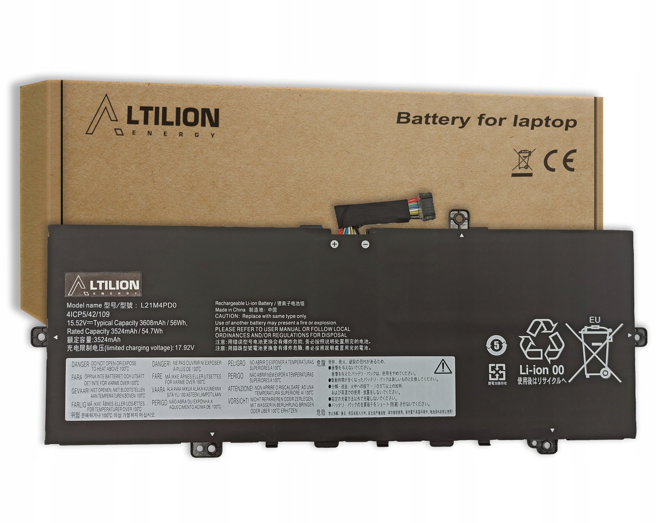 Batéria Altilion Energy L21M4PD0 kompatibilná s Lenovo