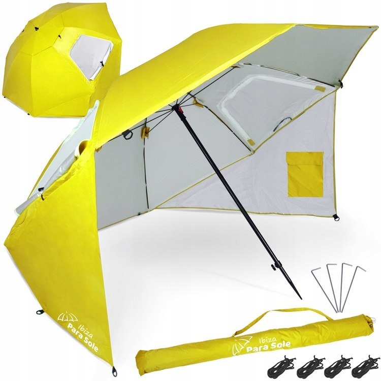 Plážový slunečník Ibiza Para Sole Upf 50+ Ideální na pláž do zahrady SP0784