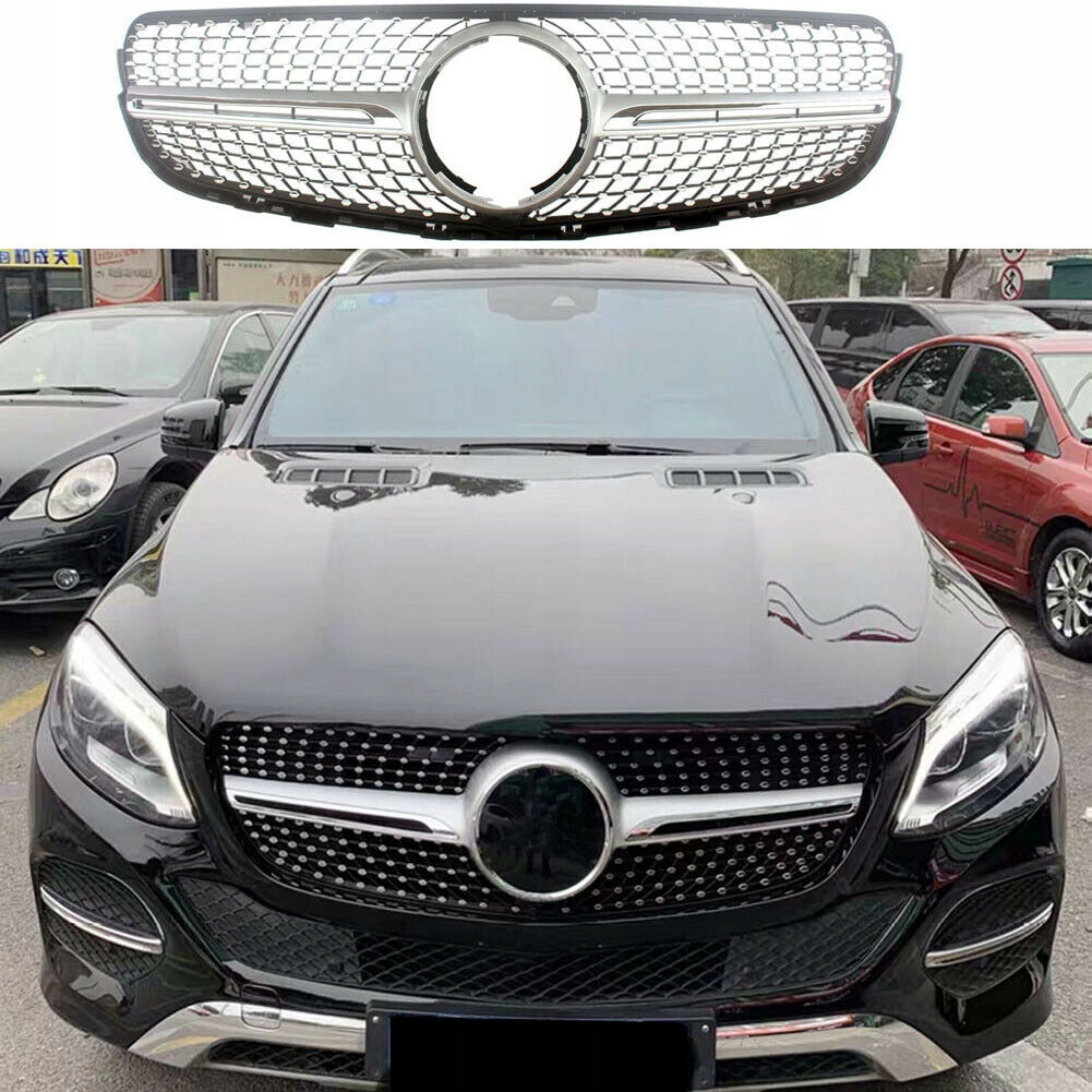 Predný Nárazník Atrapa pre Mercedes Glc X253 C253 Diamond