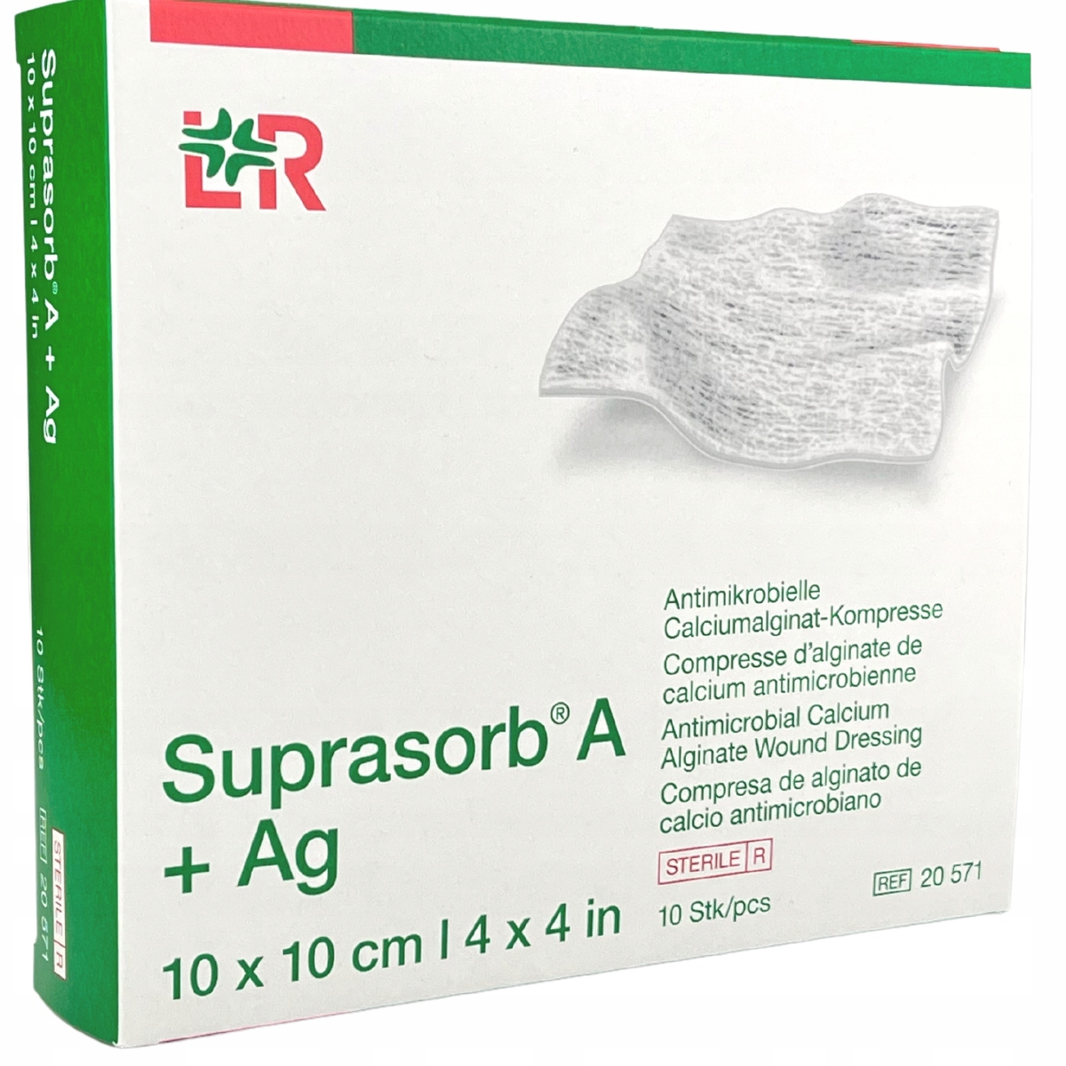 

Opatrunek A+ag alginian srebro 10x10cm L&r