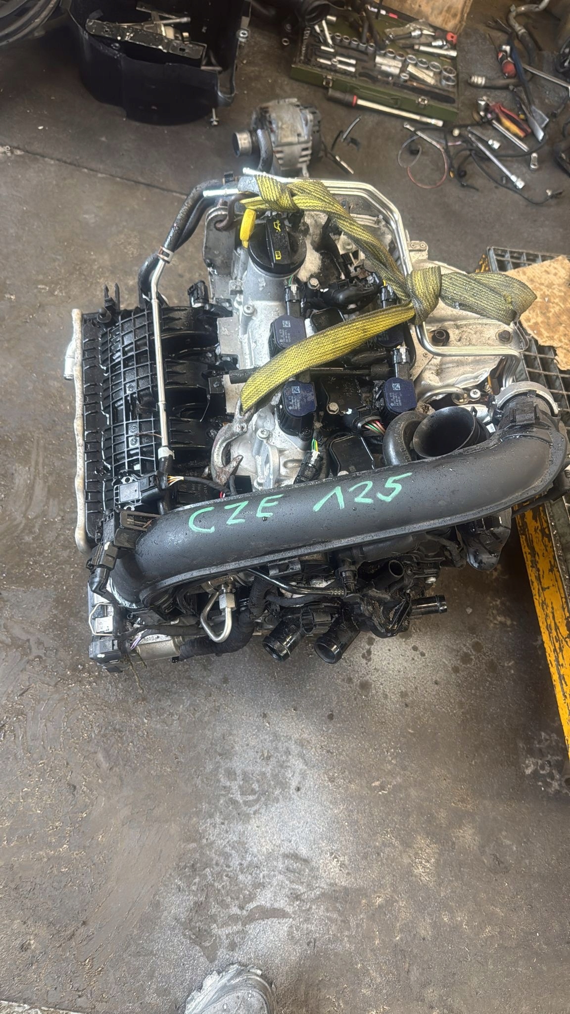 engine complete VW 1,4 TSI CZE 25TYSKM