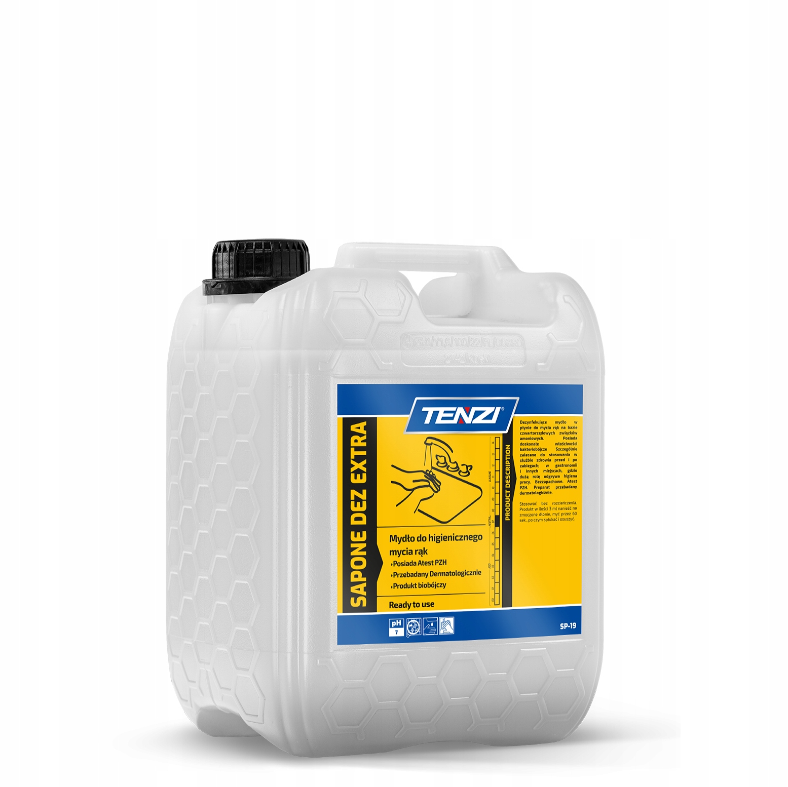 Levně Antiseptické Tekuté Mýdlo Na Ruce Sapone Dez Extra 5 L Bez Zápachu