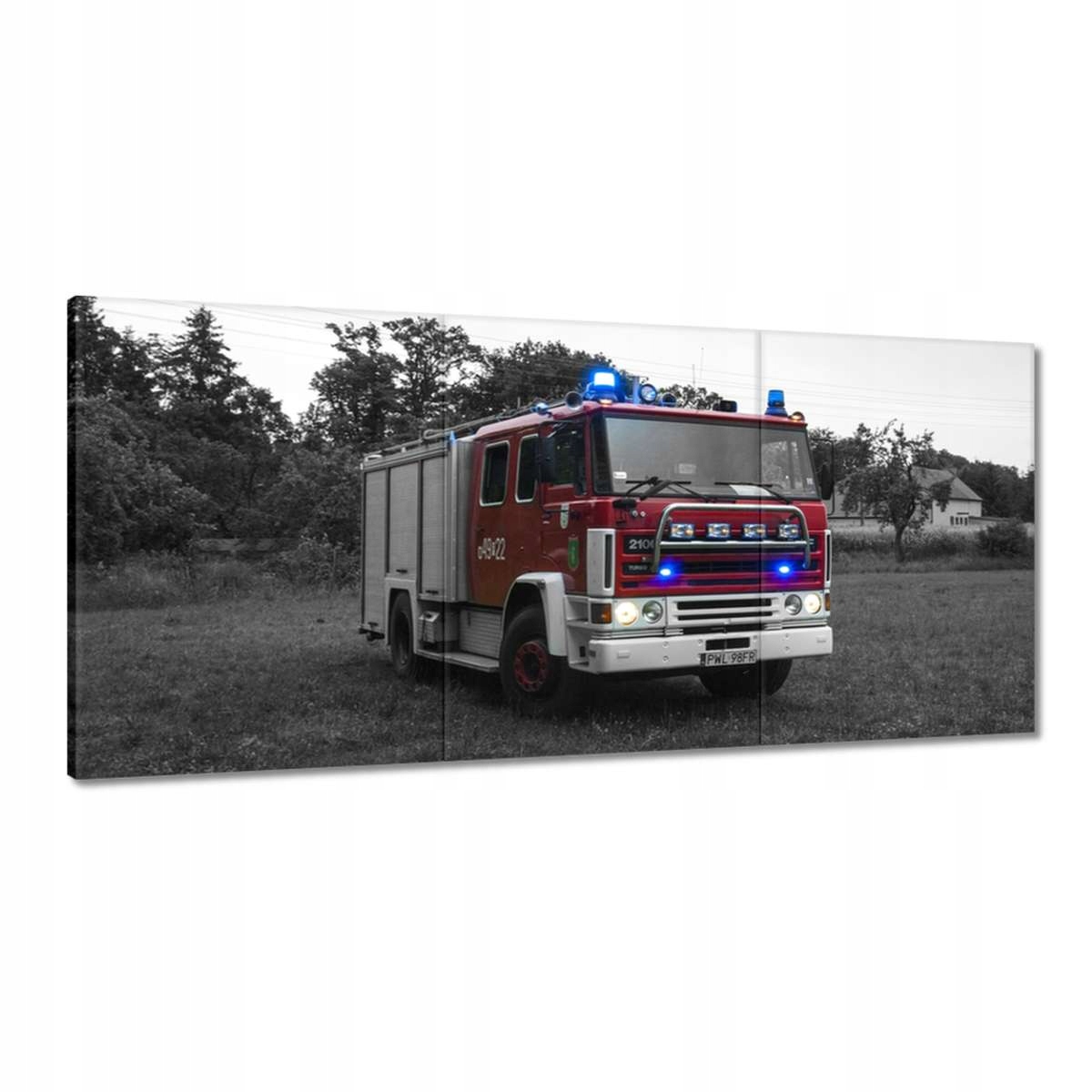 Obrazy 210x100 Hasičské auto