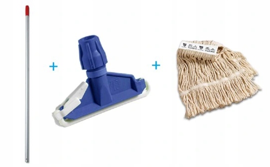 Levně Provázkový mop Tts s tyčí 140 cm