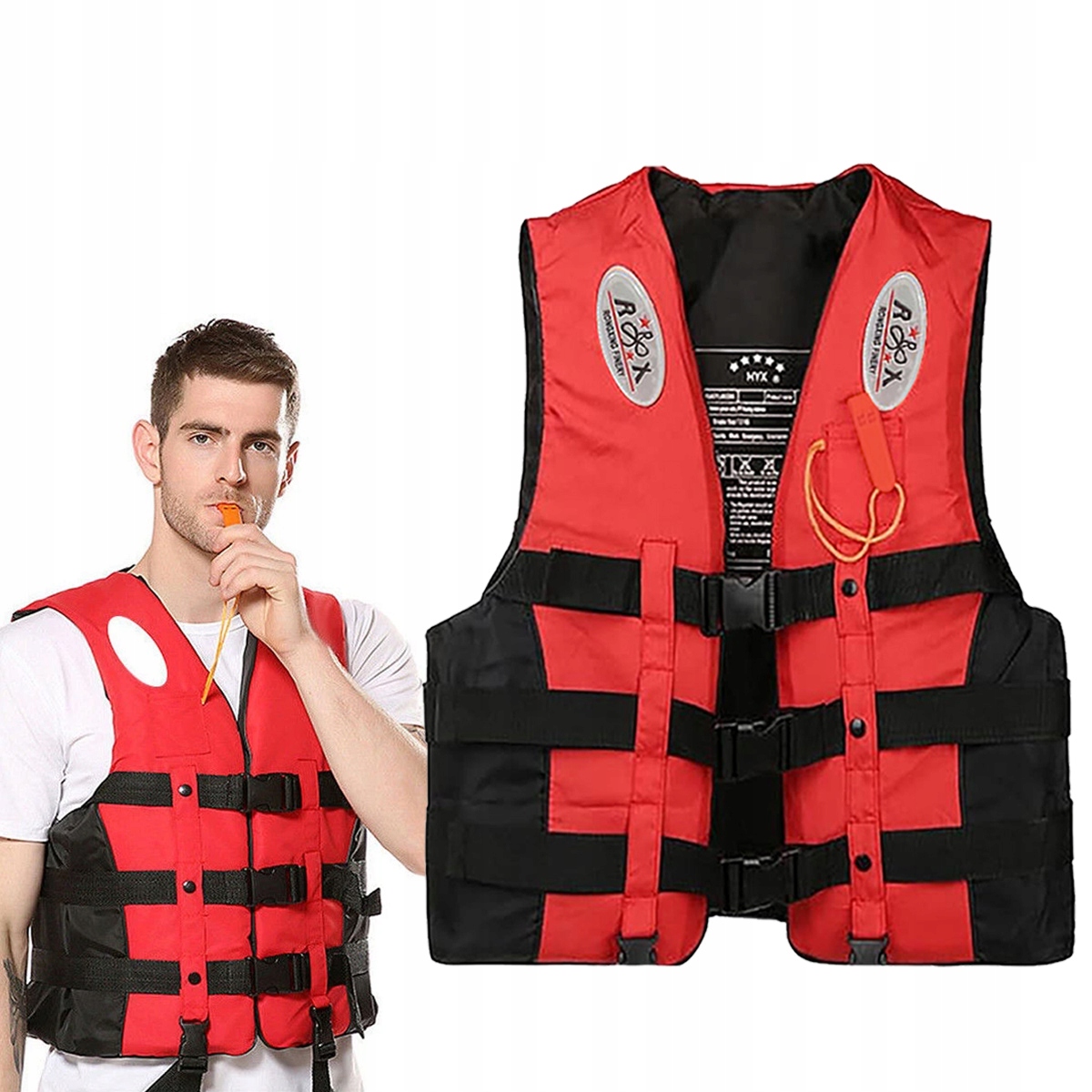 Kamizelka Ratunkowa Dorosłych Kamizelki ratunkowe,Uniwersalna 85+KG