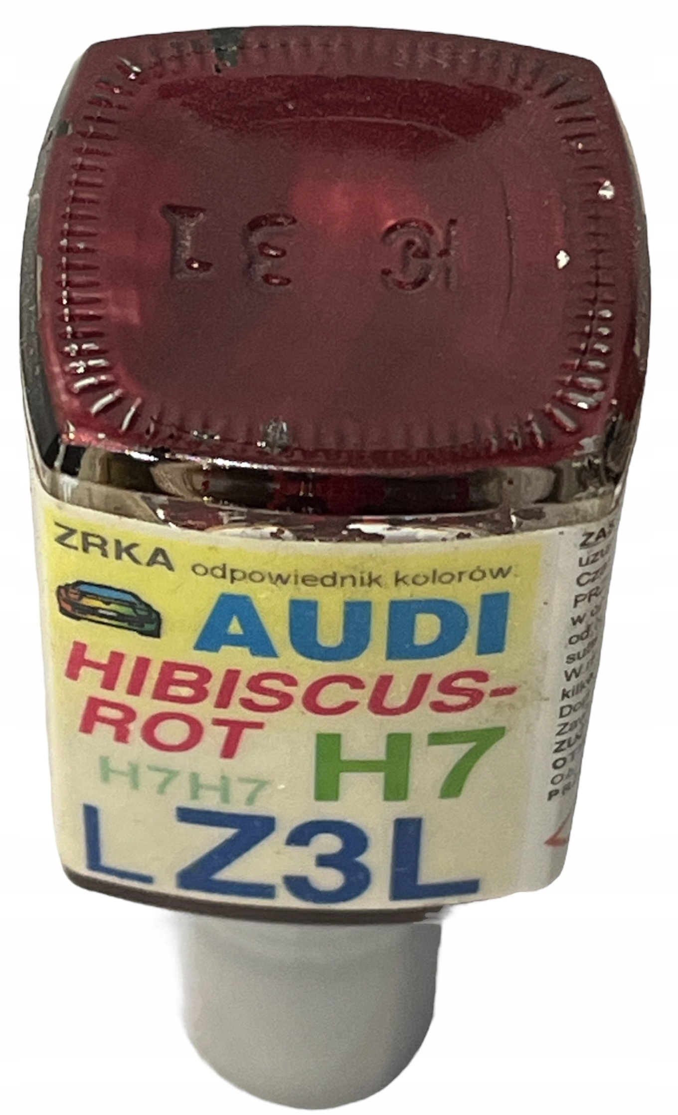 LAKIER AUDI LZ3L H7H7 HIBISCUS ROT ZAPRAWKA ARA 10 ML