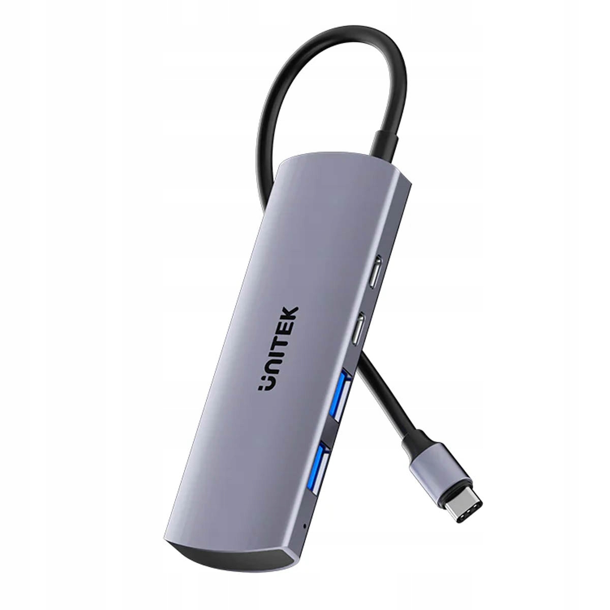 Unitek Hub 4v1 Usb-c H1112D 10 Gbps 2x Usb-a 2x Usb-c, kompaktní