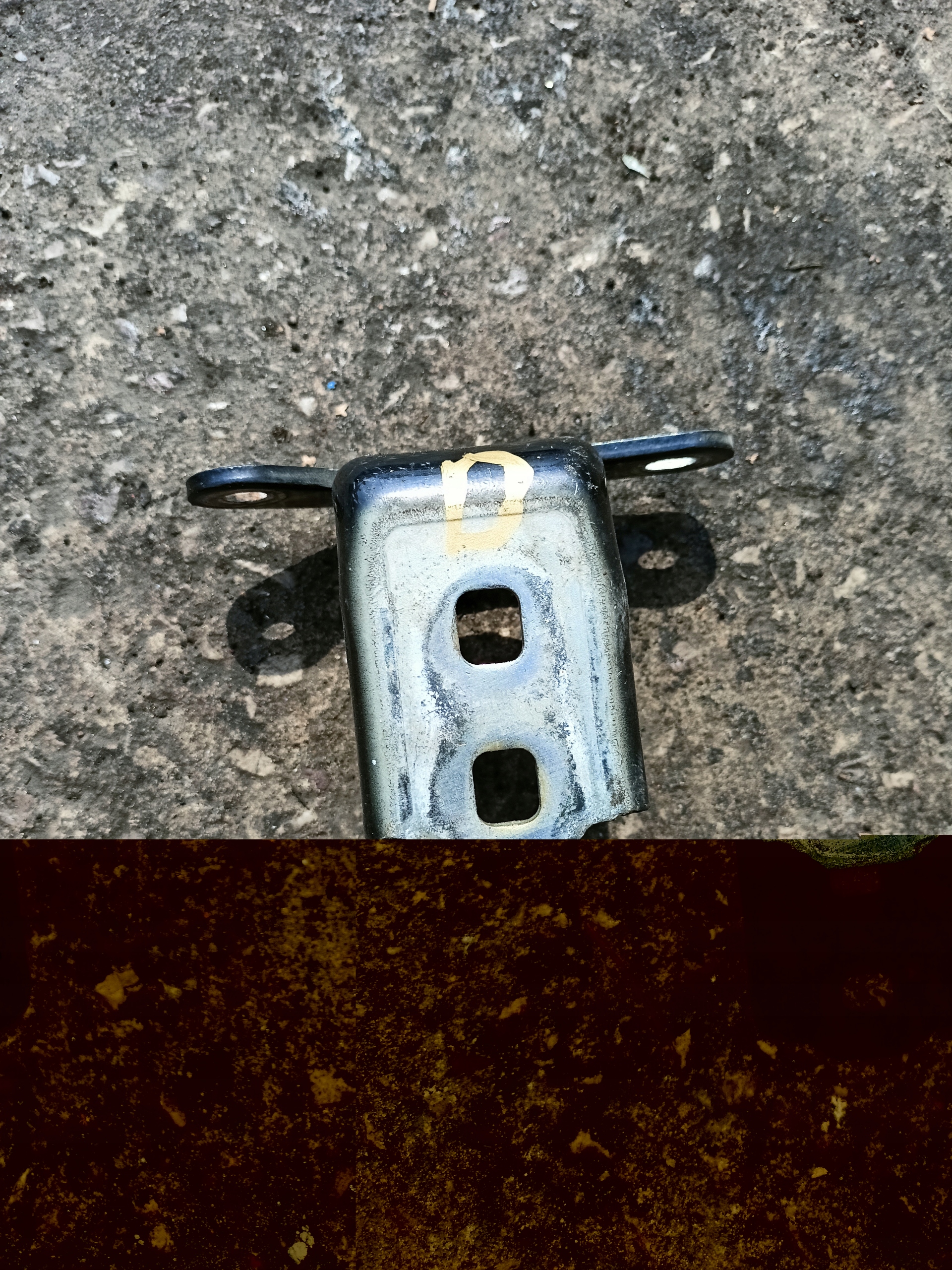 hinge door left rear part lower OPEL INSIGNIA A Z20R