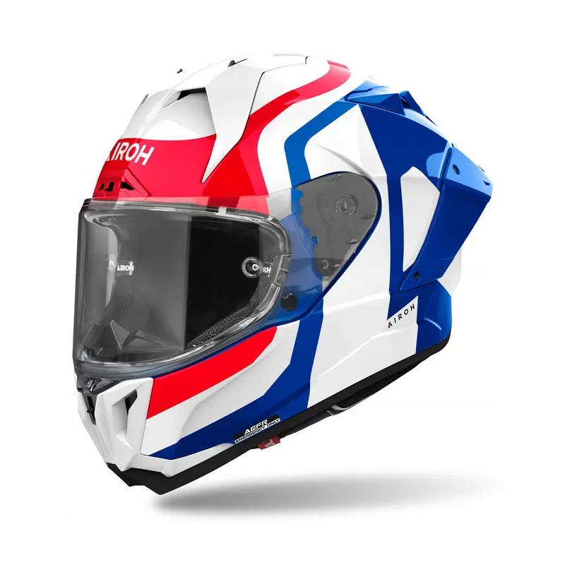Športová motocyklová prilba Airoh GP800 Competition Blue/Red Gloss S