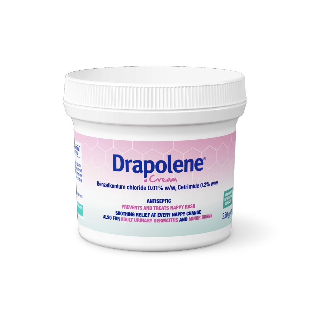 Drapolene Cream krem 4w1 350g – odparzenia pieluszkowe, bariera, noworodki