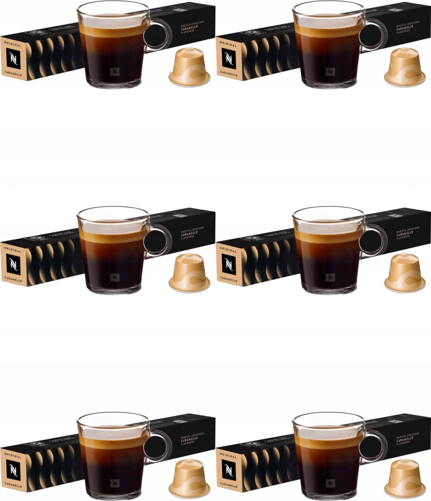 Kawa w kapsułkach Nespresso Carmello 10 szt x6