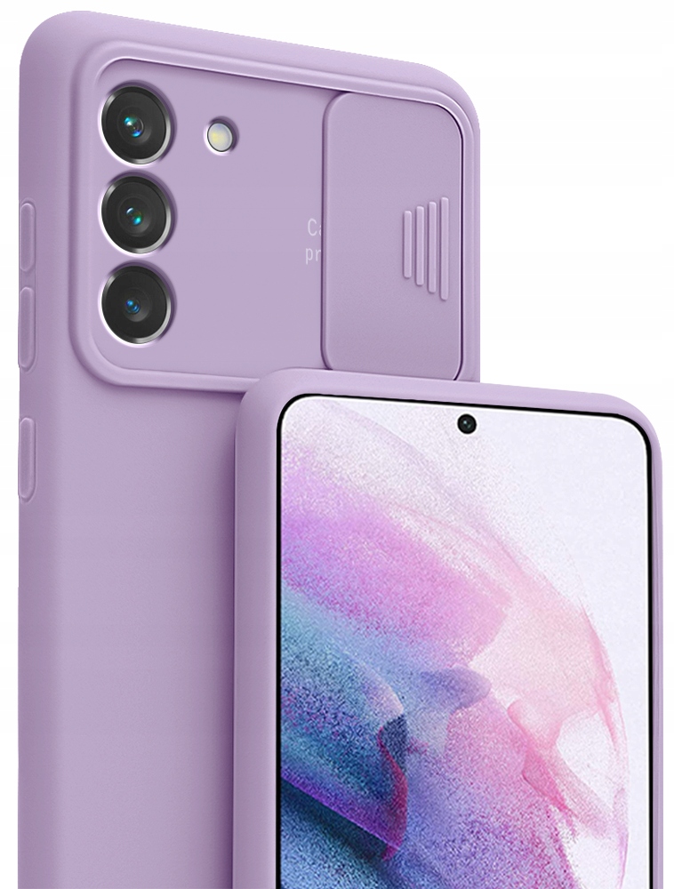 

Etui Silicone CamShield Szkło do Samsung S22+ Plus