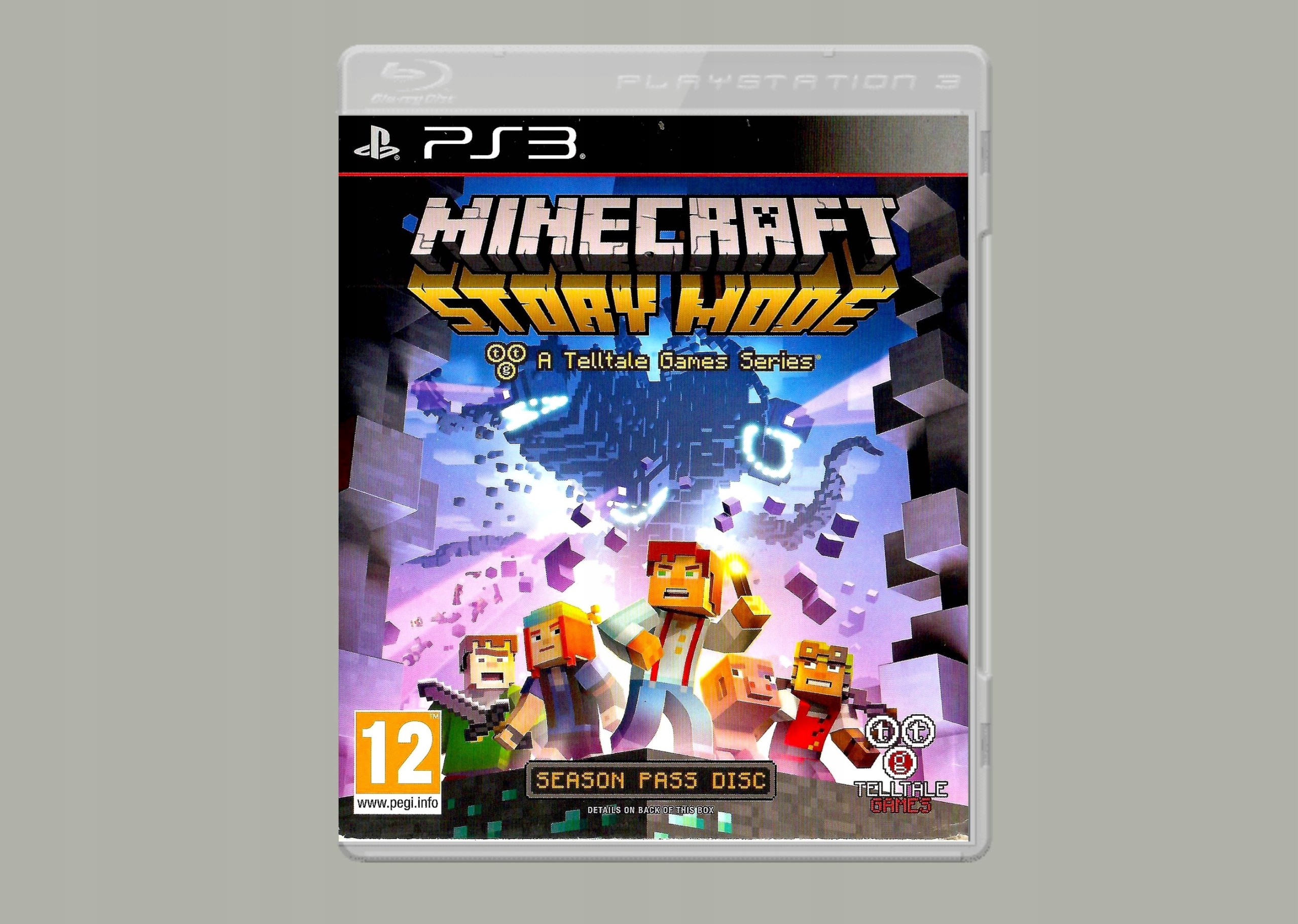 gra dla dzieci na PS3 MINECRAFT STORY MODE poznajcie KWADRATOWE PRZYGODY Tytuł alternatywny PS3 MINECRAFT STORY MODE