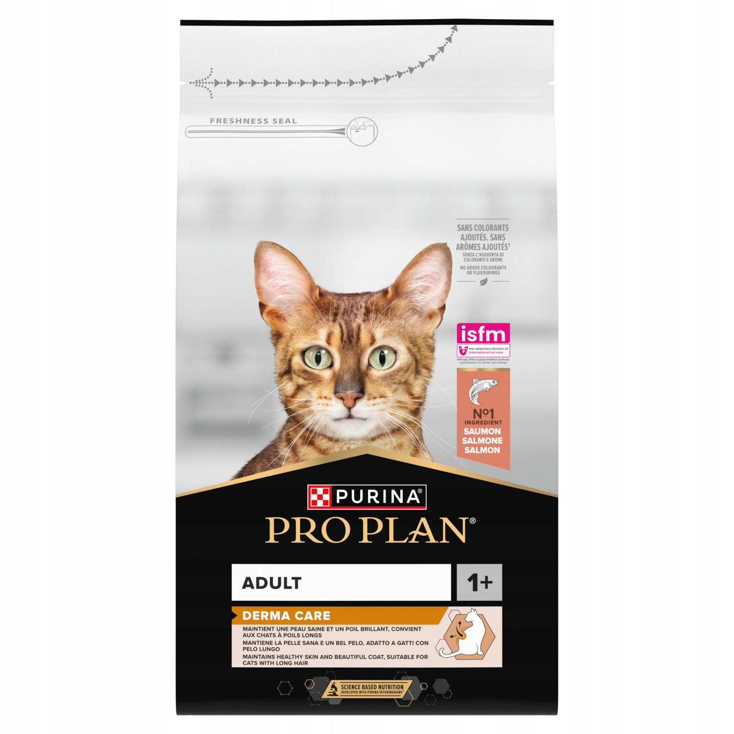 Levně Purina Pro Plan Adult Derma Care Krmivo Pro Kočky s lososem 1,5 kg