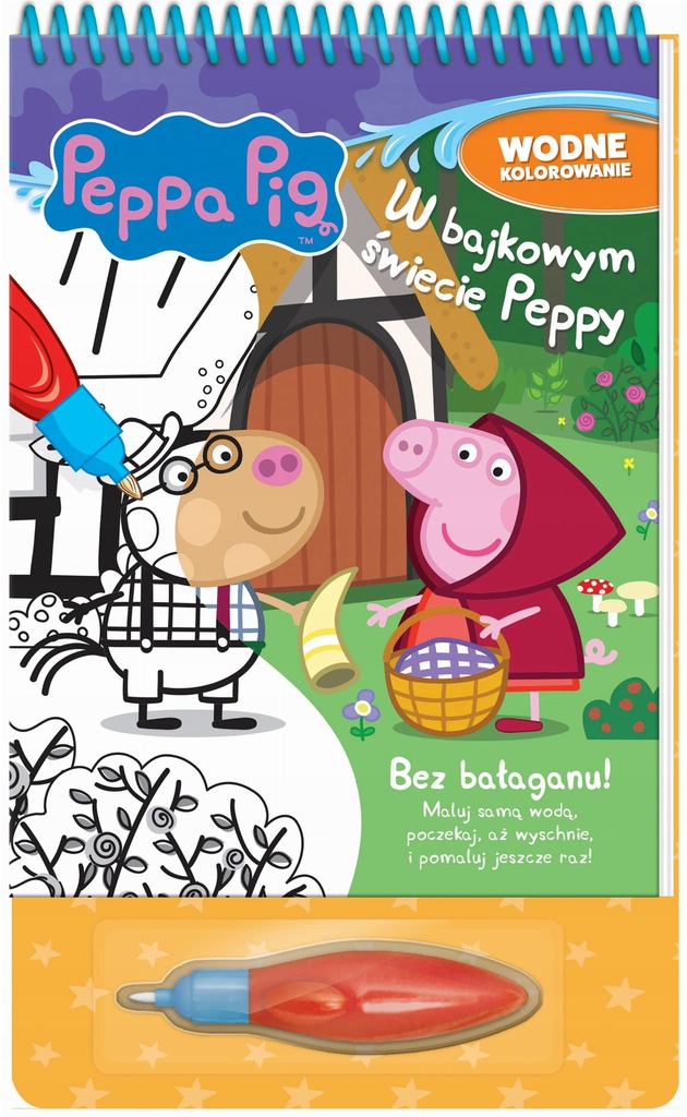 

Świnka Peppa Wodne kolorowanie Pisak Wodny