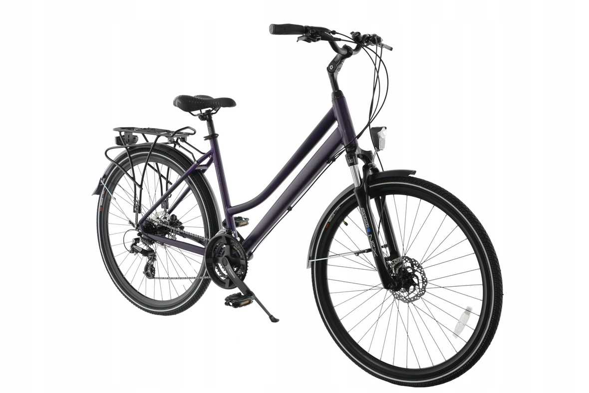 Rower Kands 28 Verso v1 D17 fioletow r23 NOWOŚĆ !! Kod producenta 28 Verso v1 D17 fioletowy mat