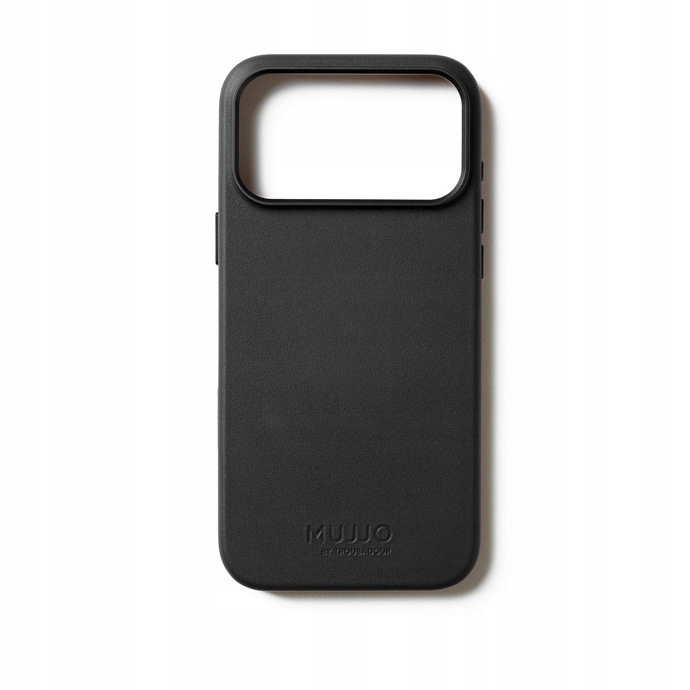 Mujjo iPhone 17 Pro Max Pouzdro Kožené MagSafe Leather Case Černé